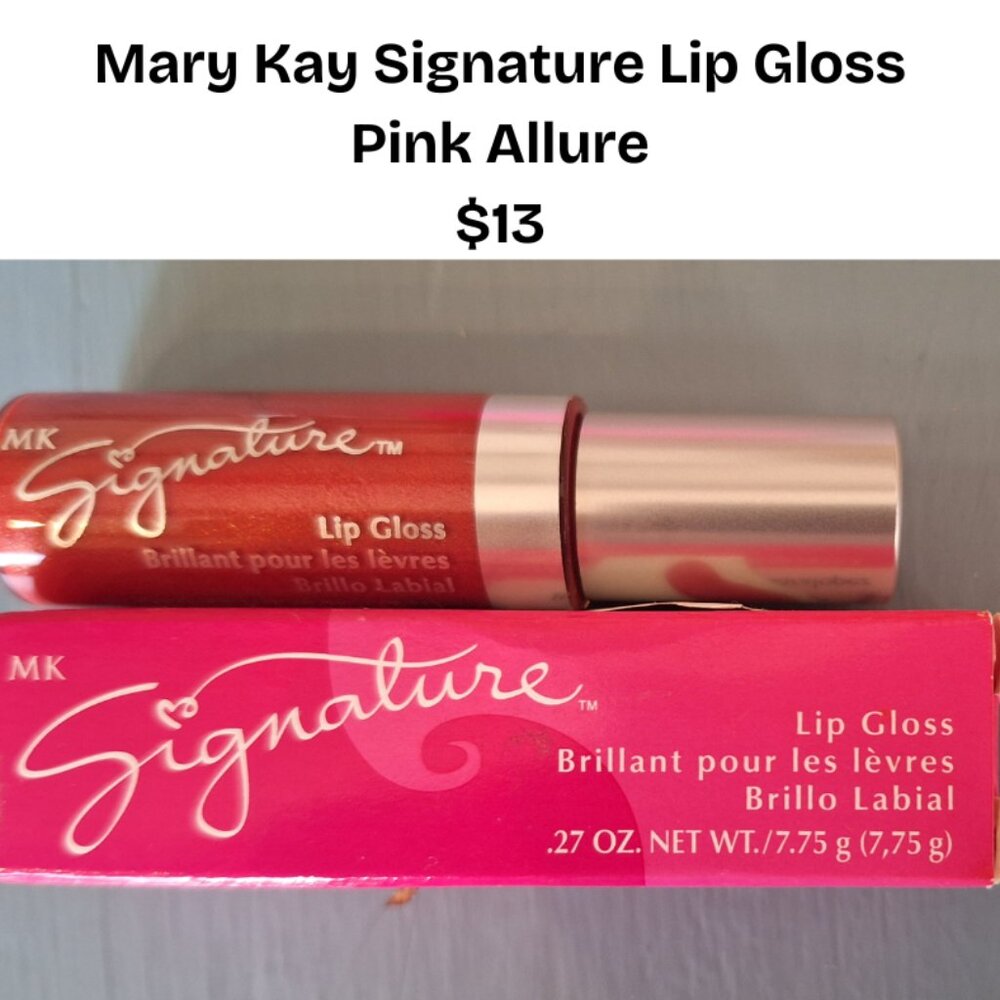 Mary Kay Signature Lip Gloss/ Pink Allure